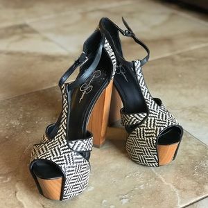 Jessica Simpson high heels